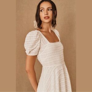 NWT LoveShackFancy Drella Mini Dress (Size 00)